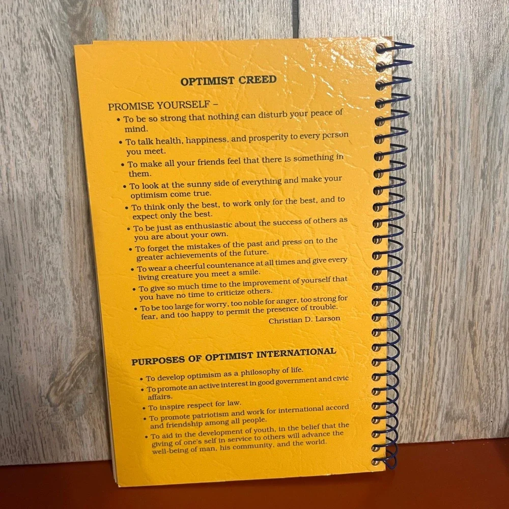 Vintage Fun Food for Friends Cookbook Optimist‎ International PNW First Edition